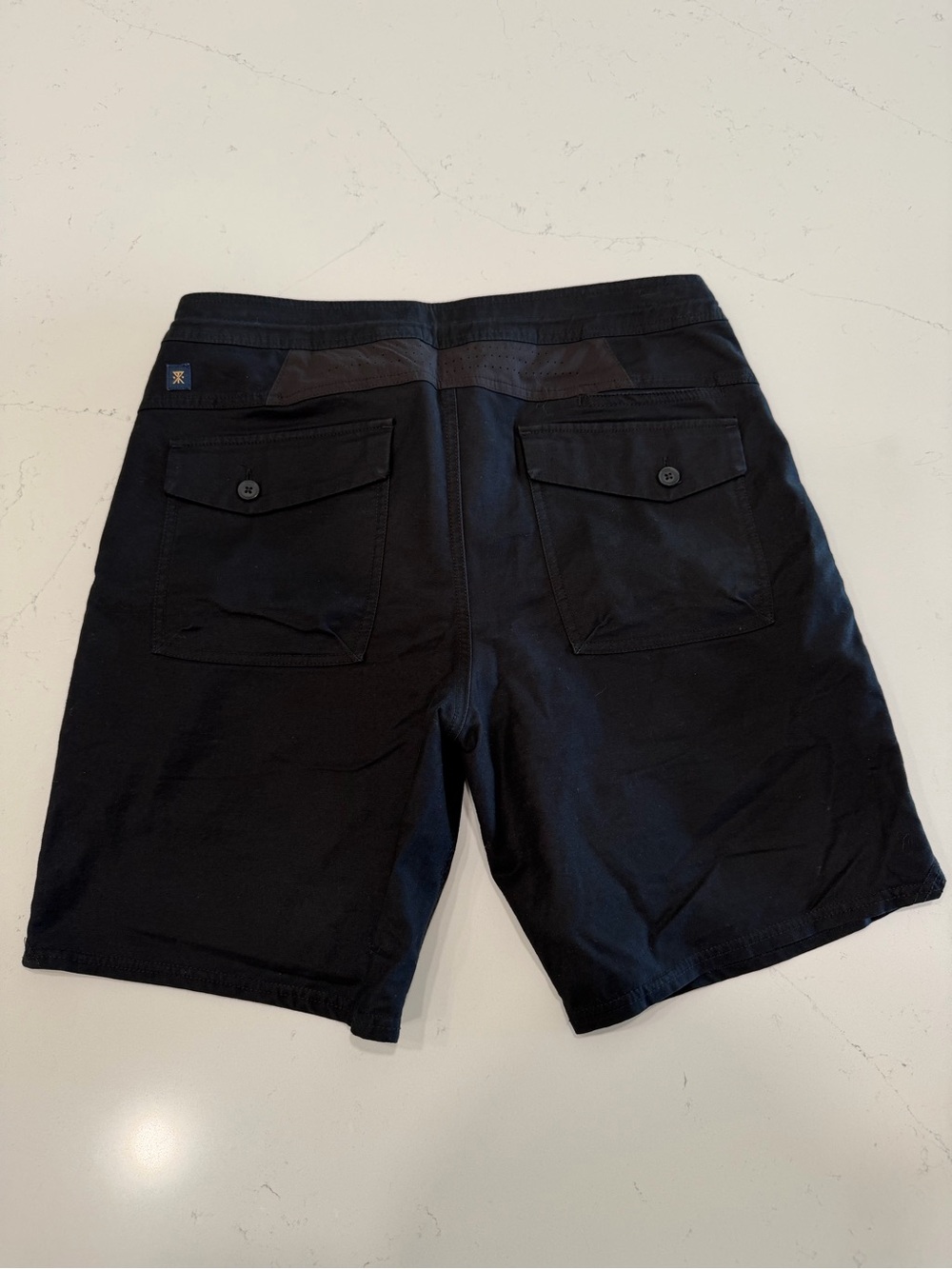 Roark Men’s Layover 2.0 Black Hybrid Shorts - 32 - Picture 2 of 7